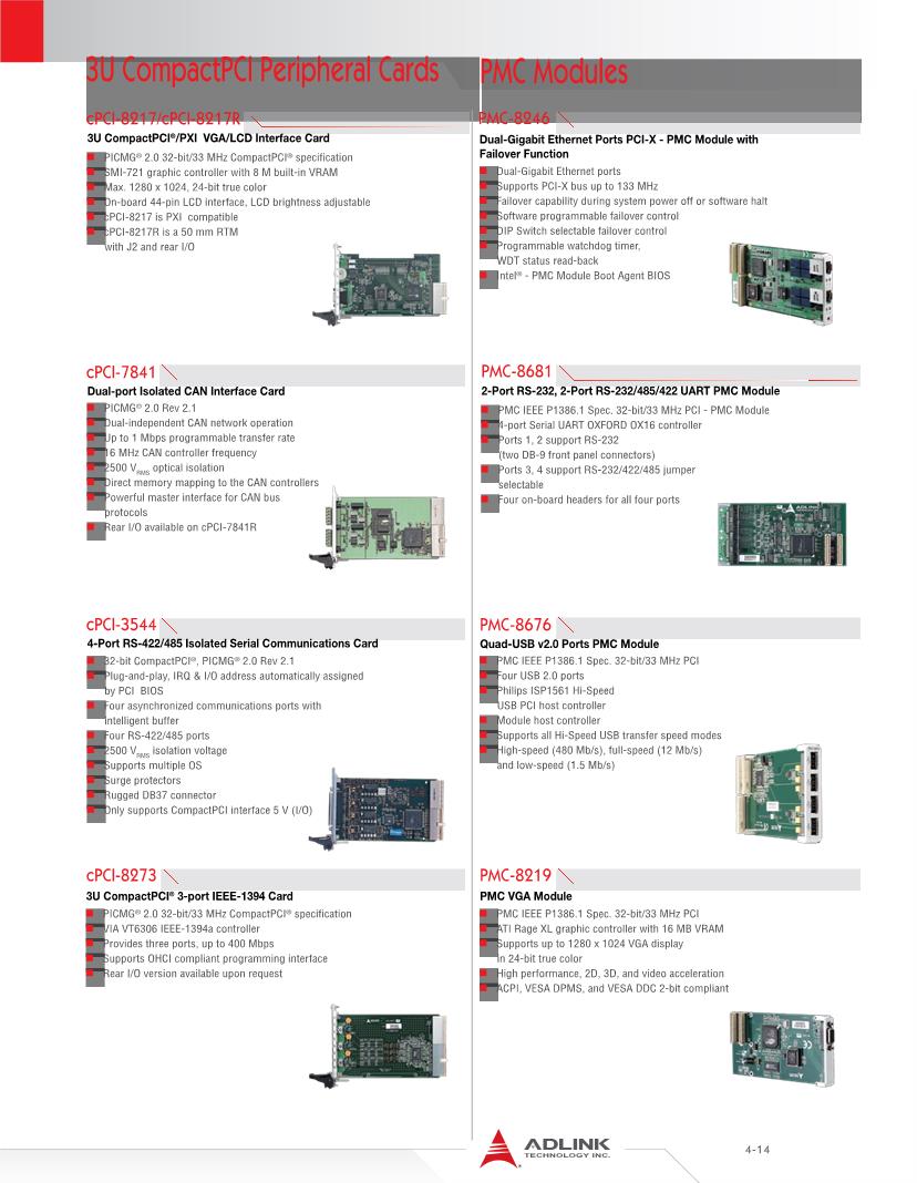 ADLINK PMC-3534/G DRIVER ADLINK PMC-3534/G DRIVER WINDOWS 7