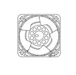 Imagen ampliada de Delta Electronics GFM0412SS-DE1PB7Q