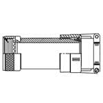 Imagen ampliada de Glenair M85049/112-24KN13-6