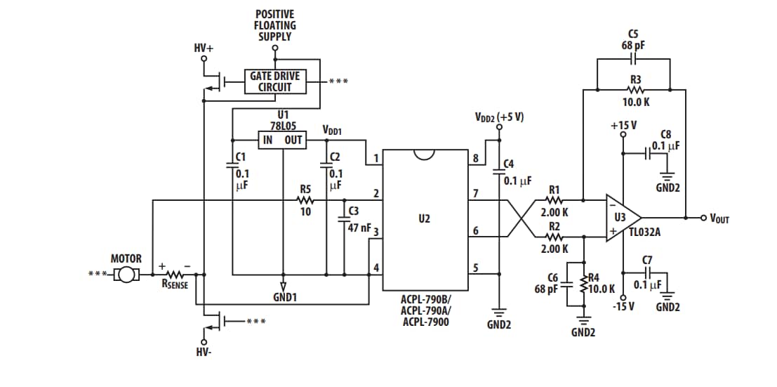 ACPL790x Precision Isolation Amplifiers Mouser