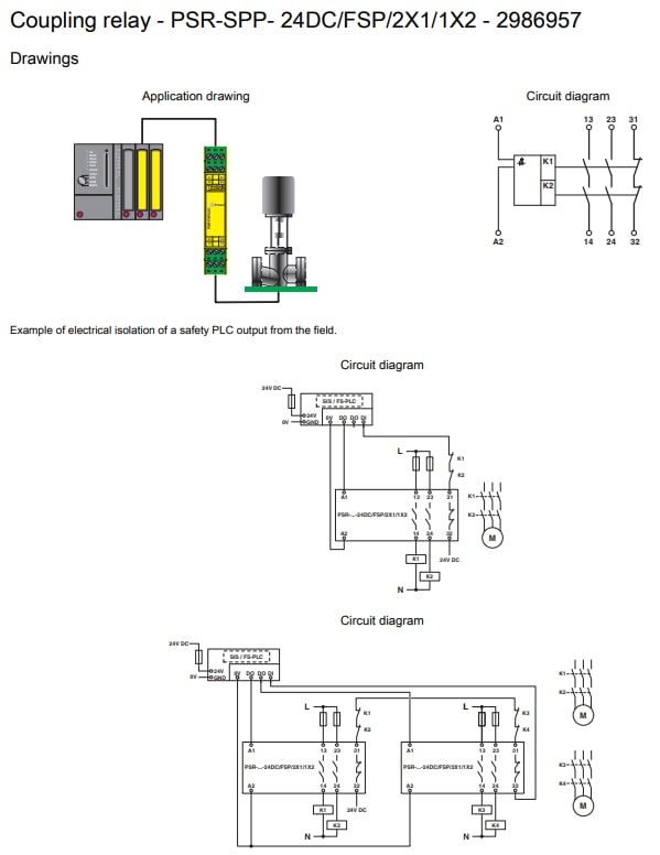 DIN Rail Safety Relays Phoenix Contact Mouser