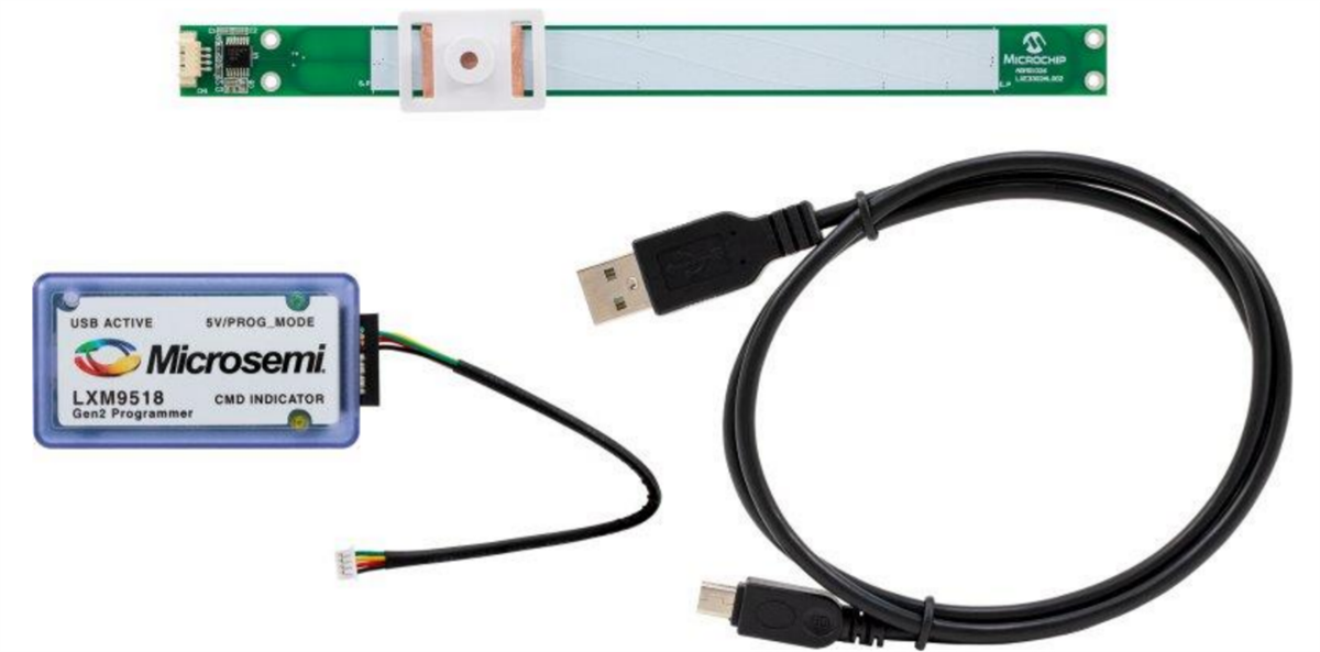 Microchip Technology LXE/LXK330x Linear Position Sensor Boards & Kits Microchip Technology LXE/LXK330x Linear Position Sensor Boards & Kits