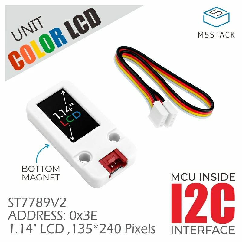 Infographic - M5Stack LCD Unit 1.14 Infographic - M5Stack LCD Unit 1.14
