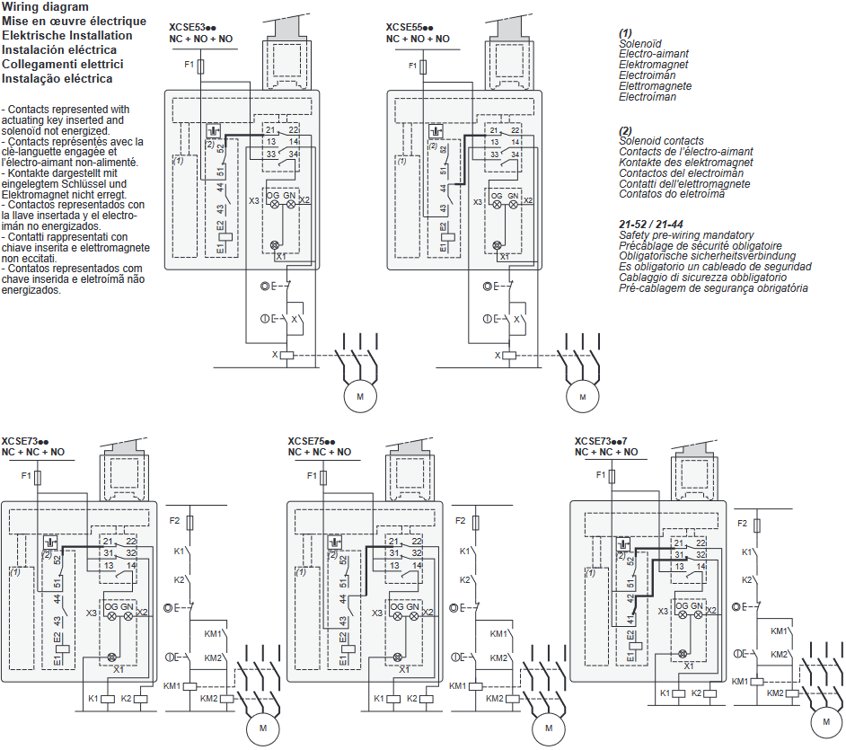 XCSE Safety Switches Telemecanique Mouser