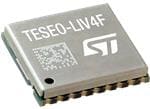 STMicroelectronics Módulos de doble banda GNSS diminutos Teseo-LIV4F