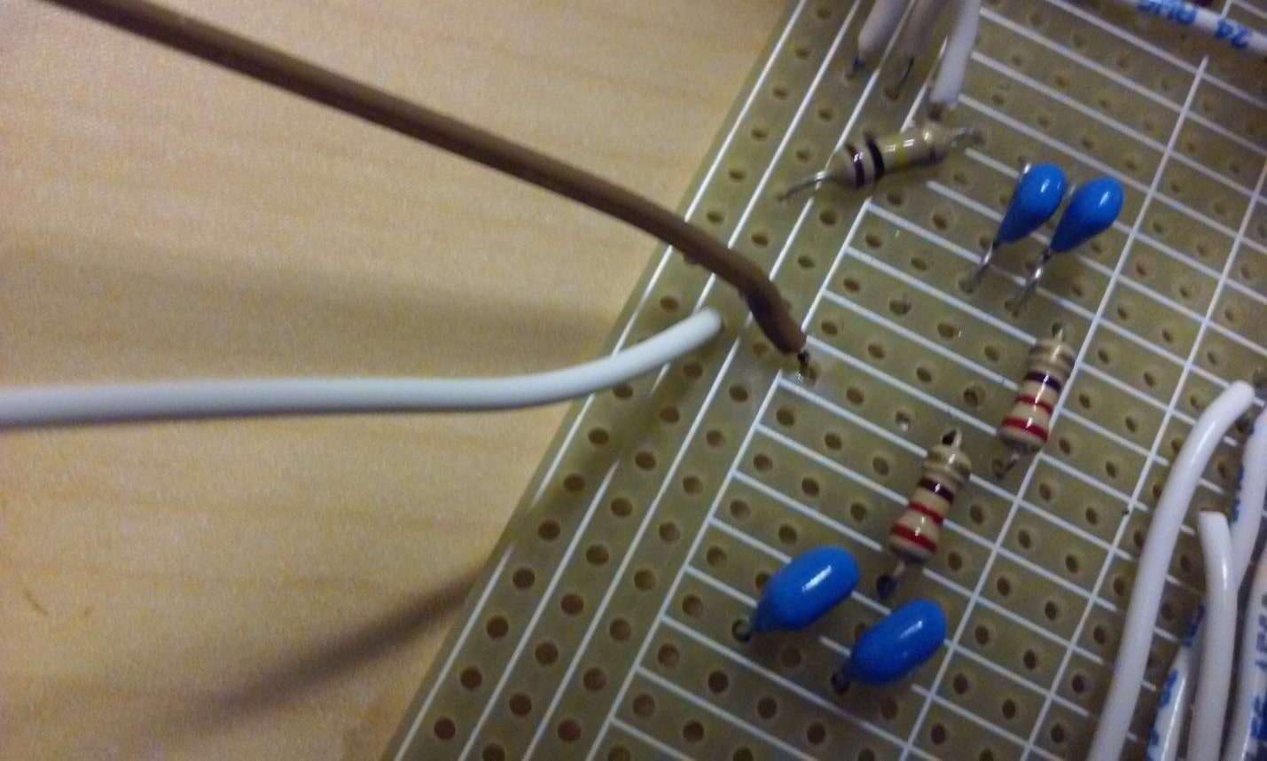 Labeled protoboard