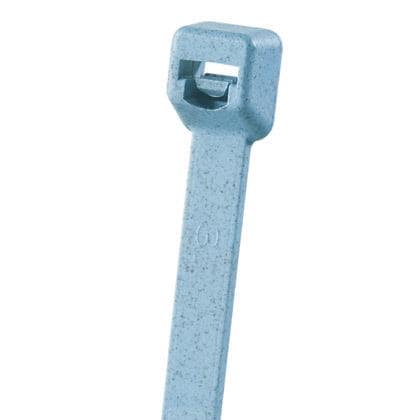 Cincho Pan-Ty 203mm Largo x 3.4mm ancho Intermedio de Nylon 6.6 y Metal Detectable Color Azul Claro. 100 Piezas. PLT2I-C86 - Código: PLT2I-C86 | Compra en Guadalajara